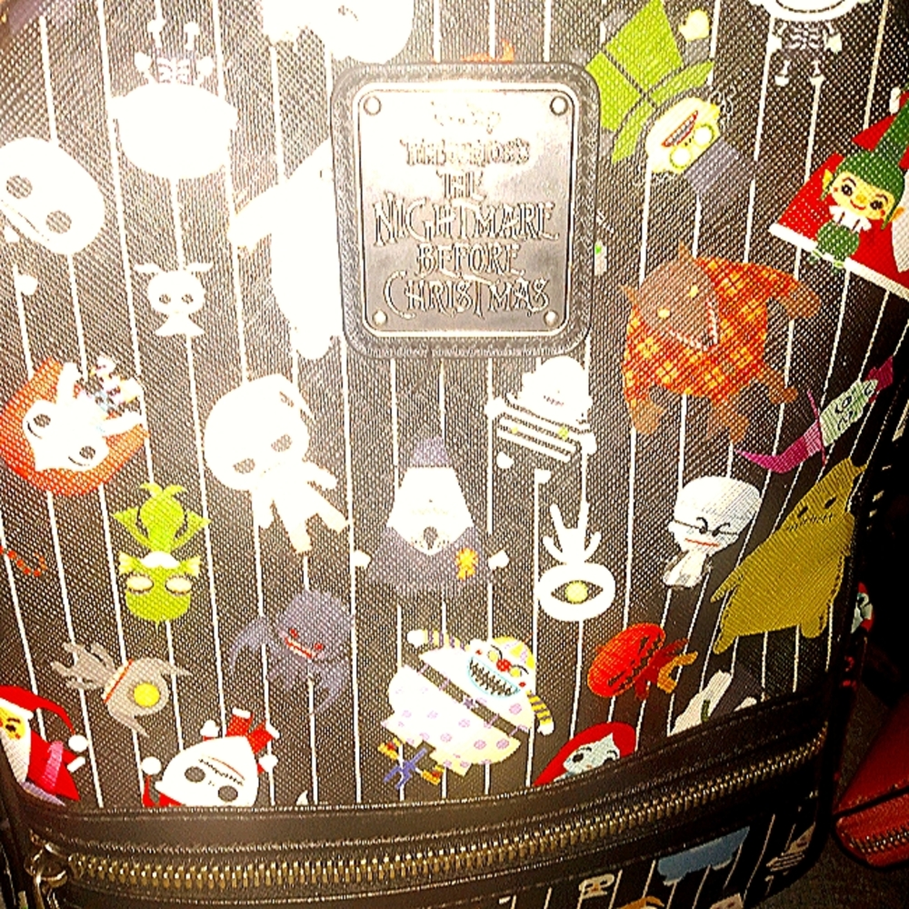 Loungefly Walt Disney World Nightmare before Christmas Mini Backpack